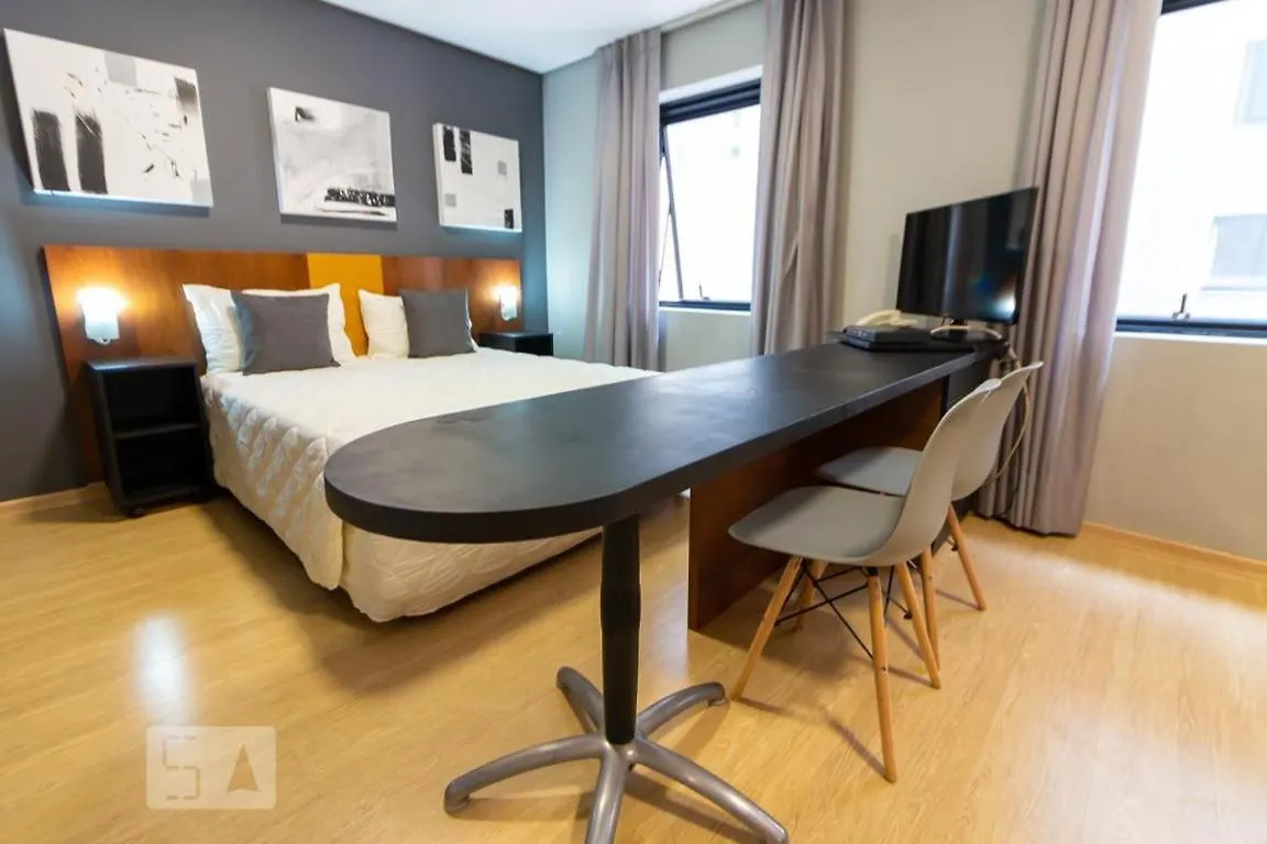 Aparthotel Flat Em Moema São Paulo 0*,