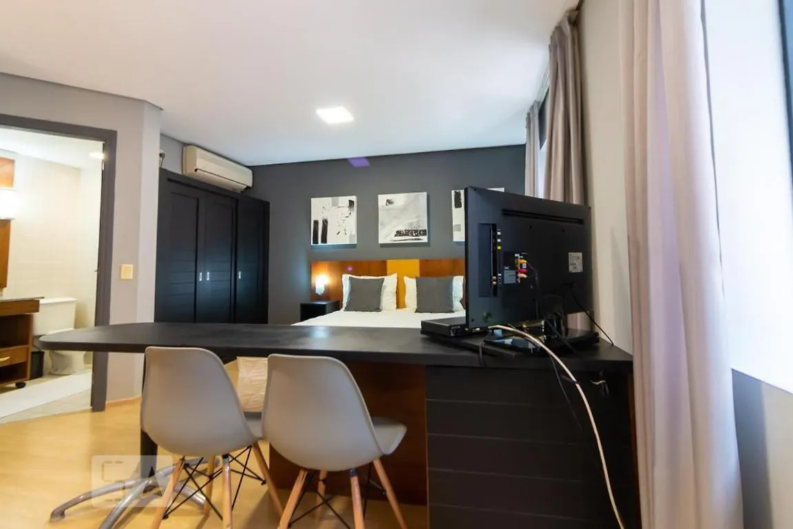 Aparthotel Flat Em Moema São Paulo Brazylia